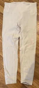 Nwot Womens Ama Larsi Off White Yoga Leggings XL - Picture 1 of 1