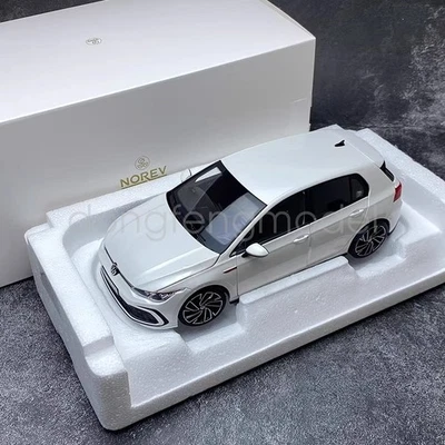 NOREV 1:18 Volkswagen GTI VW GOLF 2020 Alloy Diecast Model Car White/ - Image 1 of 4