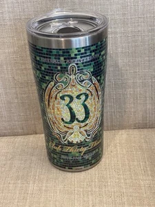 DISNEYLAND CLUB 33 Tervis Limited Edition 55th EMERALD Tumbler Coffee Cup Mug - Picture 1 of 3