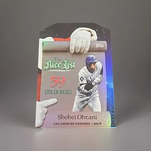 Béisbol navideño Topps 2025 haciendo la bonita lista MNL-2 Shohei Ohtani Dodgers  - Imagen 1 de 2