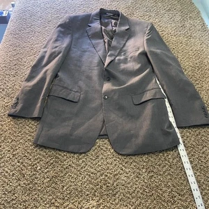 Jos. A. Bank Blazer Men's 44R Gray 100% Wool Single Breasted Comfort Breathable - Picture 1 of 9