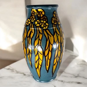 Vase art deco céramique France Emile Simonod SISPA 1930 - Picture 1 of 12