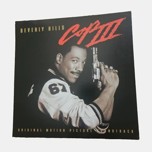 Póster promocional doble cara banda sonora de la película Beverly Hills Cop III 12x12 MCA 1994 - Imagen 1 de 3