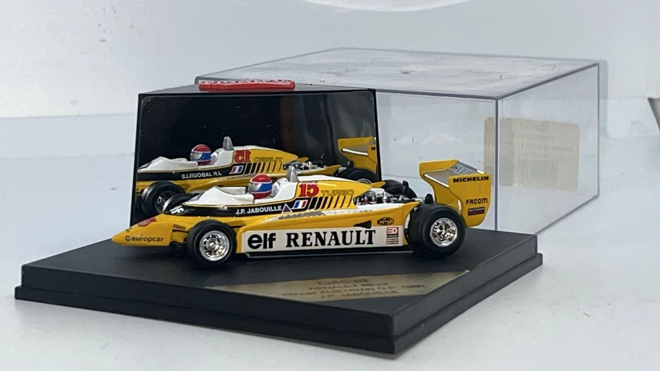 QUARTZO Q4038 RENAULT RE23 WINNER AUSTRIAN G.P. 1980 I.P. JABOUILLE  scala 1:43 - Immagine 1 di 4