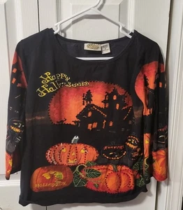 Colecciones etc. Camisa Feliz Halloween Talla M - Imagen 1 de 3