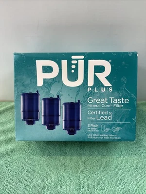 NEW PUR PLUS RF-9999 Mineral Core Faucet Water Filters 3-Pack  Sealed - Image 1 of 4