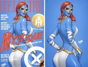 (Paquete de 2) X-Men #27 Mystique Exclusivo Hellfire Gala Virgen y Comercio Variantes 2023 - Imagen 1 de 11