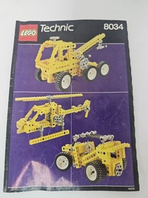Lego Technic Universal Set (8034) Instruction Booklet Only