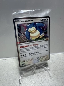 Pokémon Hop's Snorlax Stamped EB Games Promo Card (NZ/AU) Journey Together - Bild 1 von 6
