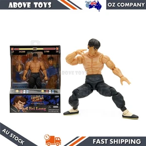 Jada Ultra Street Fighter II The Final Challengers Fei Long 6" Action Figure - Picture 1 of 5