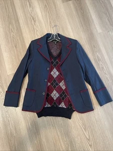 Umbrella Academy Production Made TV Costume Umbrella Academy Jacket & Sweater - Picture 1 of 6
