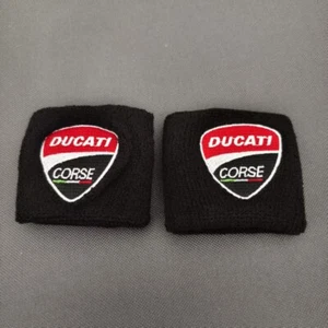 Motorcycle Brake Clutch Reservoir Sock Cover For Ducati Corse Panigale Black Set - Bild 1 von 2