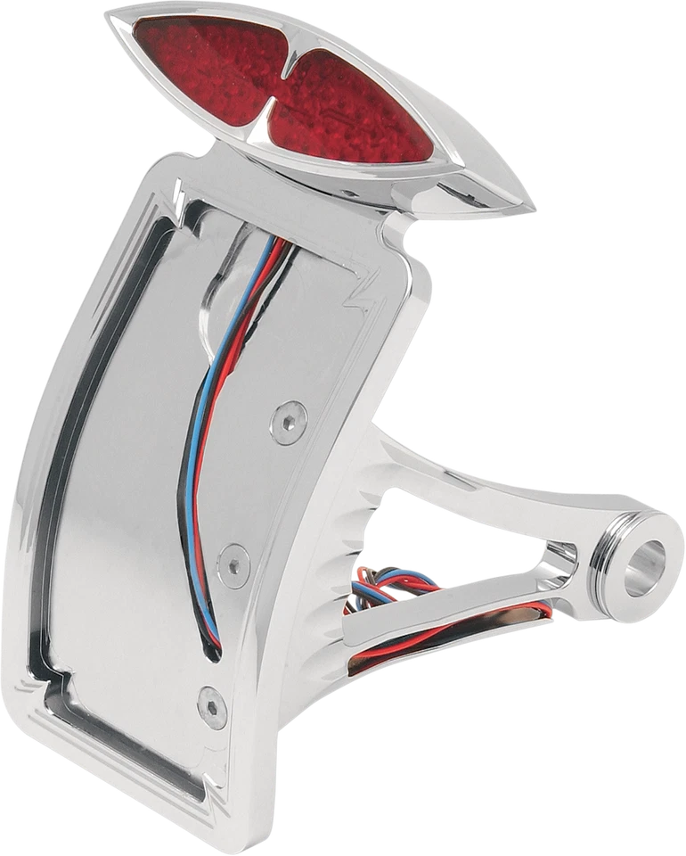 Luz trasera decorativa de montaje lateral de arrastre matrícula Harley Softail FL FX 1986-1999 Foto 1 de 1