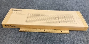 VERBATIM SLIMLINE 99202 CORDED KEYBOARD & MOUSE 1908-494 - NIB, Sealed - - Picture 1 of 4