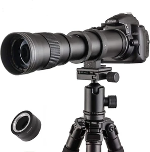 420-800Mm F8.3 Teleobiettivo Zoom Obiettivo MF per Canon EOS-M Digital Rebel EOS - Foto 1 di 12