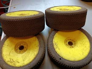 Jetko J-Ten Composite Super soft tyre set for 1/8 buggy Used - Picture 1 of 1