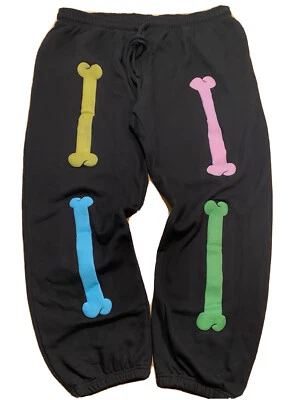 Bella & Canvas поты Shelby и песчаные тренировочные штаны кости черный XL унисекс скелет - Изображение 1 из 4