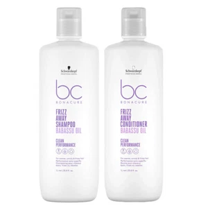 Schwarzkopf Kit BC Bonacure Frizz shampoo 1000ml + conditioner 1000ml - Imagen 1 de 1