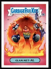 2018 Topps Garbage Pail Kids We Hate the 80's #5b Glam Met-Al  NS01R01I