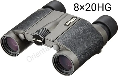NIKON Binoculars HG Series 8×20HG L DCF Dach Prism Waterproof 8X20HGL Fedex - Image 1 of 4
