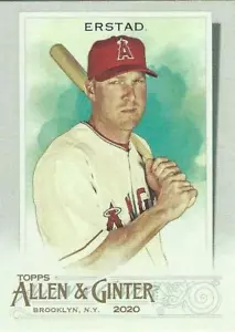 2020 Topps Allen & Ginter DARIN ERSTAD Los Angeles Angels Short Print (SP) #304 - Bild 1 von 2