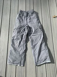 O’Neill Boy’s Sz M Insulated Snow Ski/Snowboard Pants ~Gray~ - Picture 1 of 9