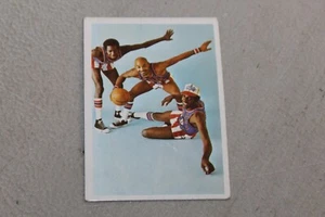 1971 Fleer Cocoa Puffs #3 Harlem Globtrotters MEDOWLARK IS SAFE AT THE PLATE - Bild 1 von 2