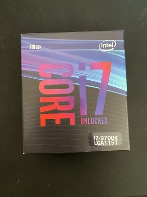 Intel Core i7-9700K LGA 1151 3.6 GHz Octa-Core Processor (BX80684I79700K) - Image 1 of 3