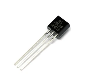 50PCS WS79L06 79L06 6V 100mA Negative Voltage Regulator TO92 - Picture 1 of 1