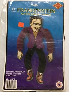 Vintage Halloween Beistle Frankenstein Action Dancer, Unused 1990, 21” Tall - Picture 1 of 9