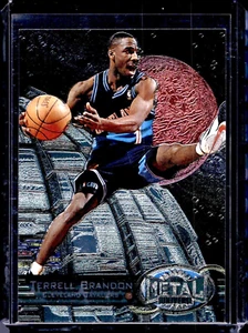 1997-98 Metal Universe #25 Terrell Brandon - Imagen 1 de 2