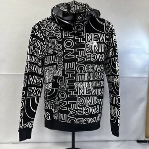 NWT The North Face BLACK and WHITE TNF B Camp Hoody Boys XL 18/20 Pullover - Picture 1 of 5