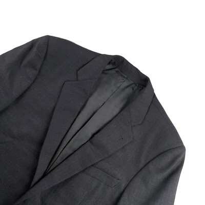 Zanella Loro Piana Men’s Wool Blend Blazer Jacket Black • Italy • 42R - Image 1 of 4