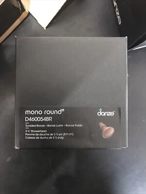 Shower Head Danze  Mono Round 3 12 BRONZE  D460054BR W11 - Image 1 of 4
