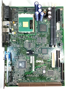 Vintage Dell OptiPlex MX-091XJP Socket 370 USA ATX Motherboard & Intel Processor - Picture 1 of 7