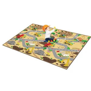 Floor Play mat Game for Kids Construction Site Large for kids to play & learn - Picture 1 of 4