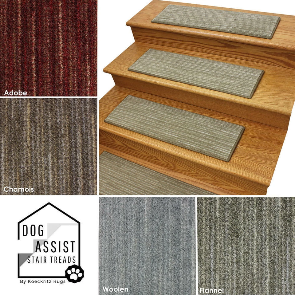 Alfombra Koeckritz Base Asistente para Perros Escaleras Pisadas Alfombra Alfombra para Mascotas (Juego de 13) Foto 1 de 4