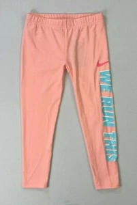 Little Girl's Nike "We Run This" Leggings Pants Size 6 - Picture 1 of 2