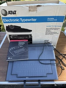 AT&T Personal Portable 6510 elektronische Schreibmaschine getestet - OVP & Handbuch - Bild 1 von 10