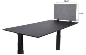 STAND UP SCHREIBTISCH STORE REFOCUS CLAMP-ON AKUSTIK SCHREIBTISCH TEILER SICHTSCHUTZ 16"x24" - Bild 1 von 4