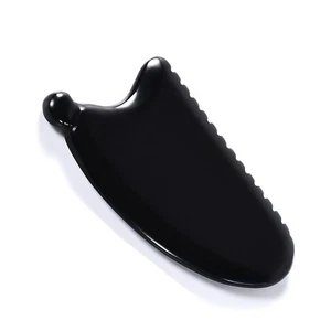 Gua Sha Facial Tools Gua Sha Stone Obsidian Gua Sha Face Stone Massager Gua Sha - Picture 1 of 7