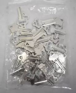 Lot of 43 Schlage 5 Cut Space & Depth Key Blanks SC1 11050SC1 Silver Standard - Picture 1 of 4