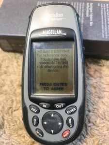 Magellan Meridian Color Handheld GPS Tracker Portable Outdoor GPS DEVICE ONLY - Picture 1 of 7