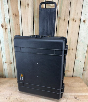 Pelican 1620 Hard Case Protector Rolling Black New Overstock Free Ship - Image 1 of 4