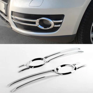 Audi 2008-2010 Q5 Chrome Fog Light/Lamp Cover moulding Exterior Car Trim D-902 - Foto 1 di 7