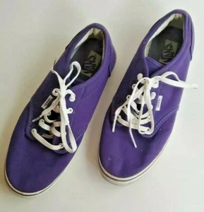 Vans Classic lila Canvas Schnürschuhe Skateschuhe Jossy Damen 7,5 M - Bild 1 von 12