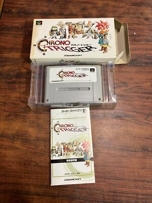 Chrono Trigger Nintendo Super Famicom SNES SFC W/ Box and Manual Tested Japan - Image 1 of 3