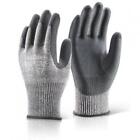 10x Click Kutstop KS5M Foam Palm Hi Grip Cut Level 5 Safety Work Gloves Size 8 M