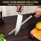 12 Inch Diamond Honing Steel Professional Knife Sharpener Rod Kitchen Knife Tool