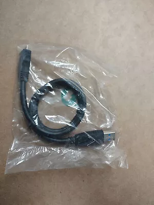 HIGH SPEED USB 3.0 18" MALE TYPE A TO MICRO-B MALE SS CABLE CORD WD SEAGATE HDD - Image 1 of 4